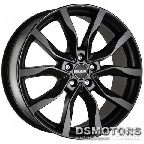 Диски Highlands 9/19 5x120 ET53 d72.6 matt black