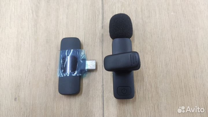Микрофон беспроводной для iPhone, Type-C, AUX