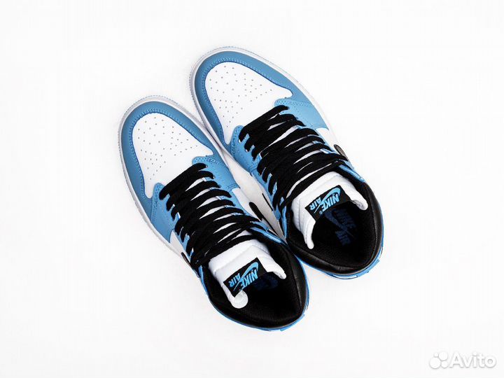 Кроссовки Air Jordan 1 University Blue (36-45)