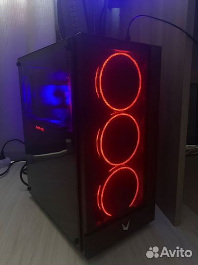 Игровой пк i3 9100F RX 580 nitro+