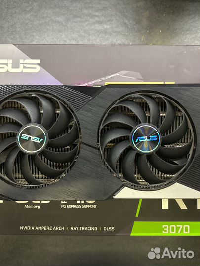 Видеокарта Asus rtx 3070 8gb