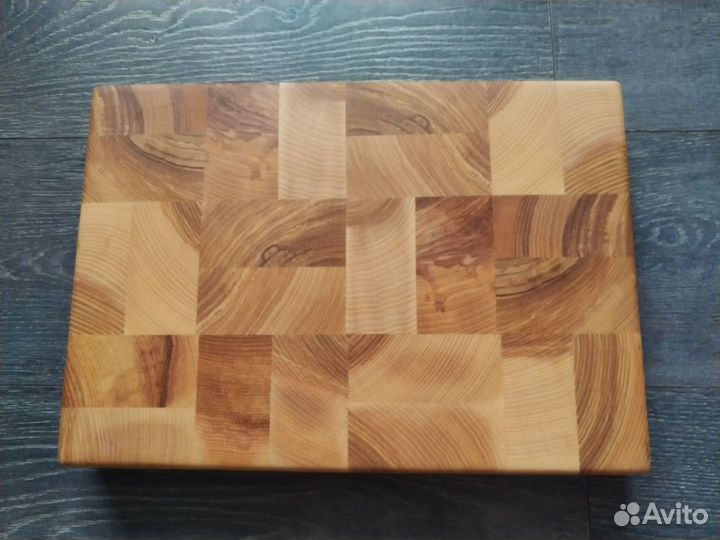 Доска разделочная торцевая из массива ясеня