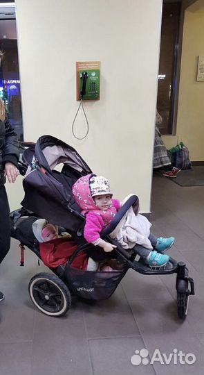 Коляска для погодок phil and teds