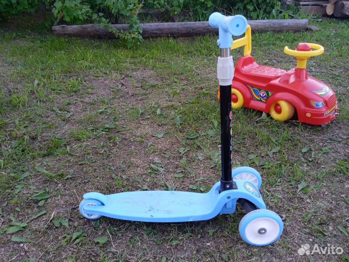 Самокат детский трехколесный