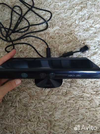 Microsoft Kinect сенсор Xbox 360 + игры