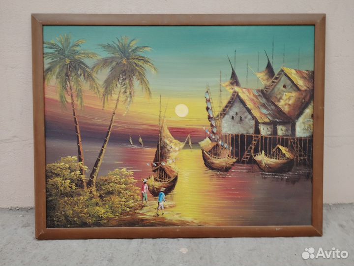 Картина маслом 84*65 см