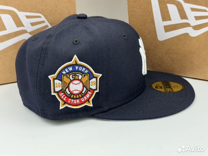 Бейсболка New Era MLB NY Yankees Navy 7 3/8