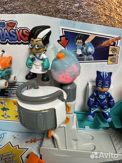 Новый набор игровой PJ masks Машина злодея