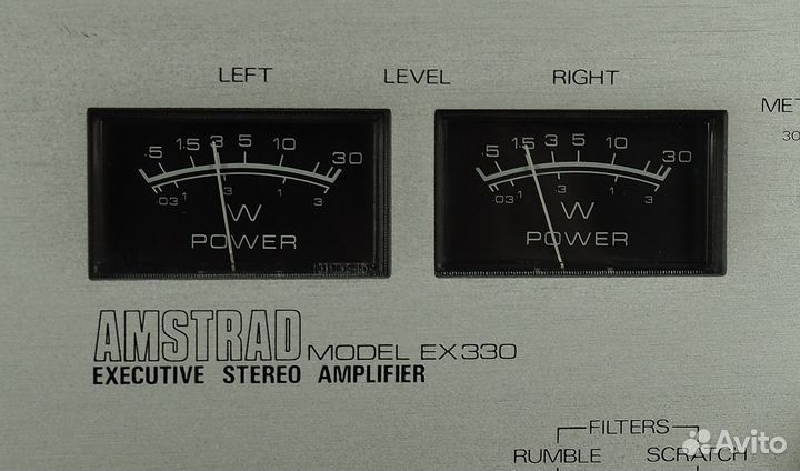 Усилитель Amstrad EX-330 мастеру