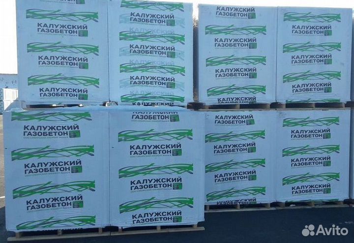Газобетонные блоки (Калужский газобетон) Бонолит