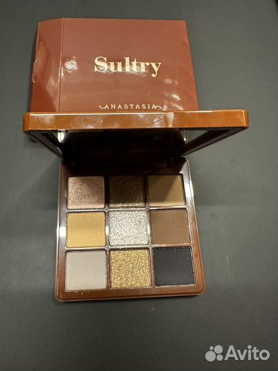 Anastasia beverly hills sultry палетка теней