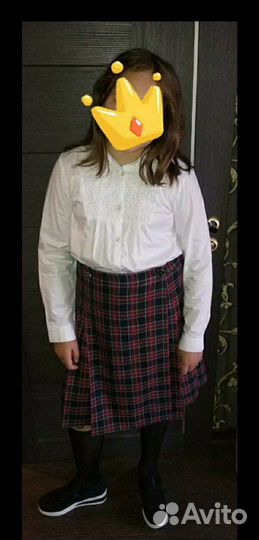 Школьная форма в клетку