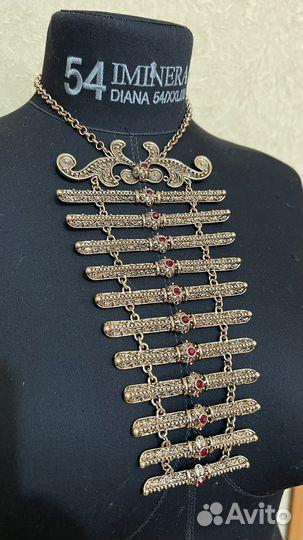 Нагрудники кавказские на цепочке (национальные)