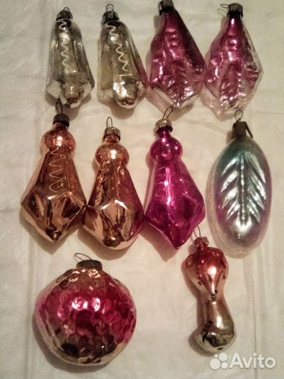 Елочные игрушки СССР