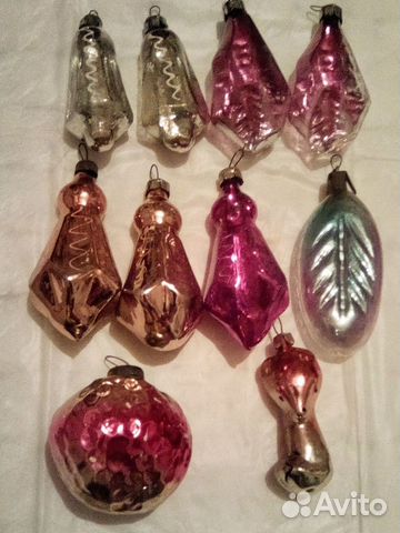 Елочные игрушки СССР