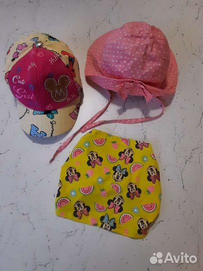 Панама бейсболка банана детская