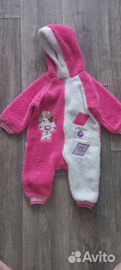 Плюшевый комбинезон