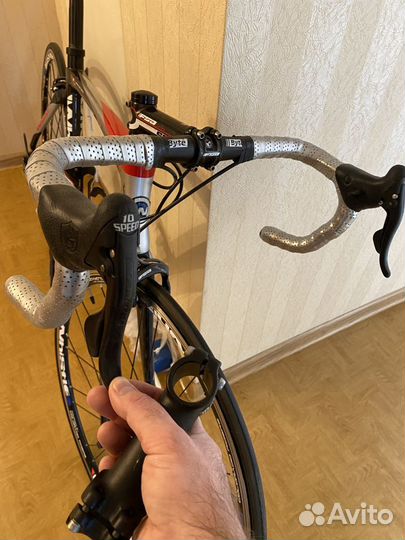 Шоссейный велосипед карбон whistle crow 50