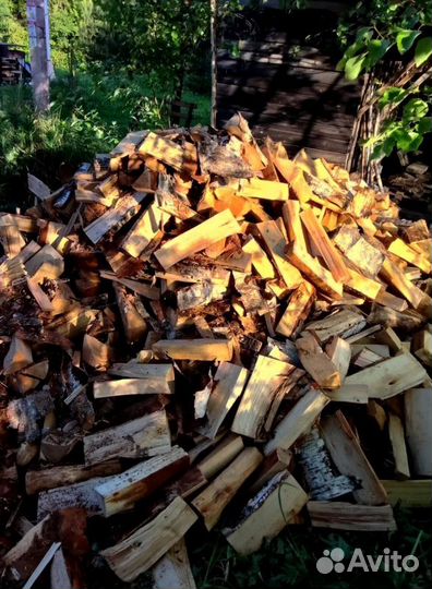 Дрова в укладку любого объема Березовые в Выборге