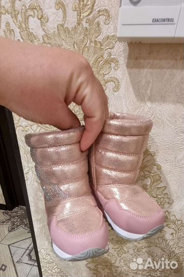 Зимние сапожки детские на девочку