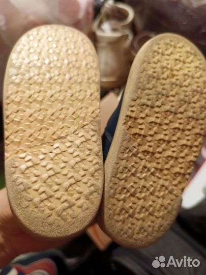 Ботинки летние детские ортопедические синие