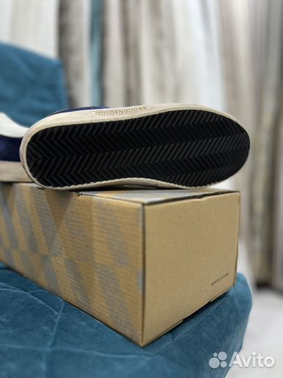 Кеды Golden Goose Superstar Blue