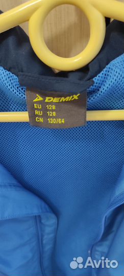 Спортивная кофта на мальчика на молнии demix