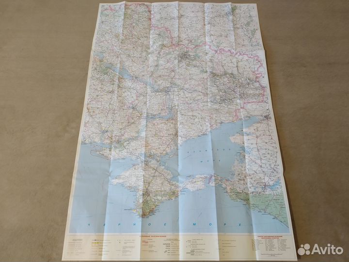 Карта Украины