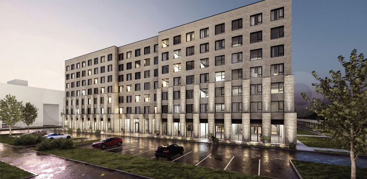 1-к. апартаменты, 32,5 м², 4/7 эт.