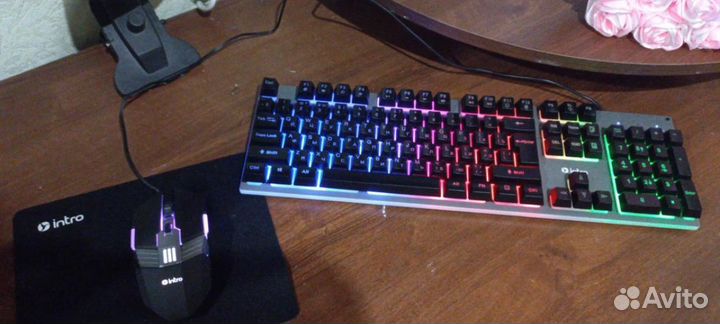 Игровой набор клавиатура мышка