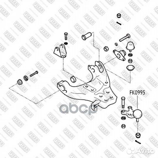 Hyundai Terracan 01- FK0995 fixar