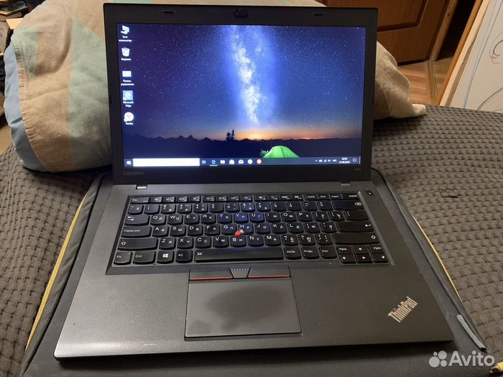 Продаю ноутбук lenovo thinlpad t460