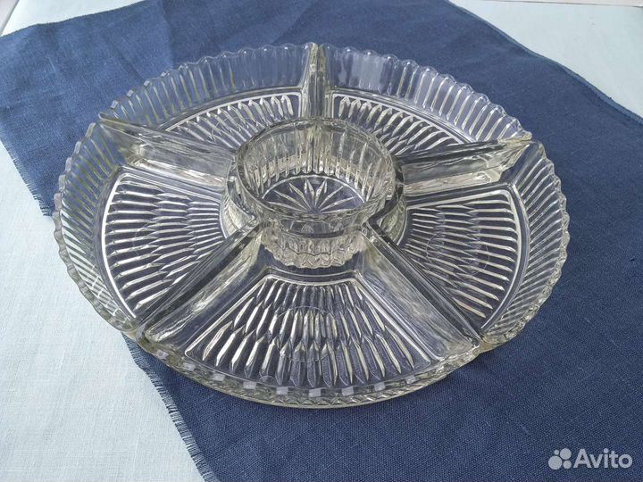 Менажница набор салатников стекло