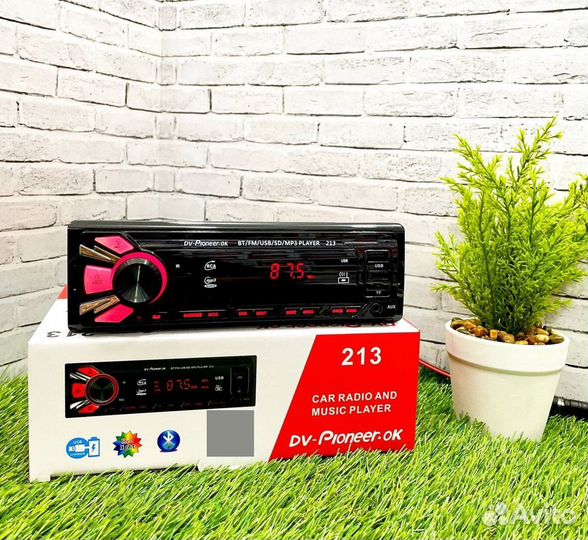 Магнитола pioneer pioneer.ok 214.216c блютузом