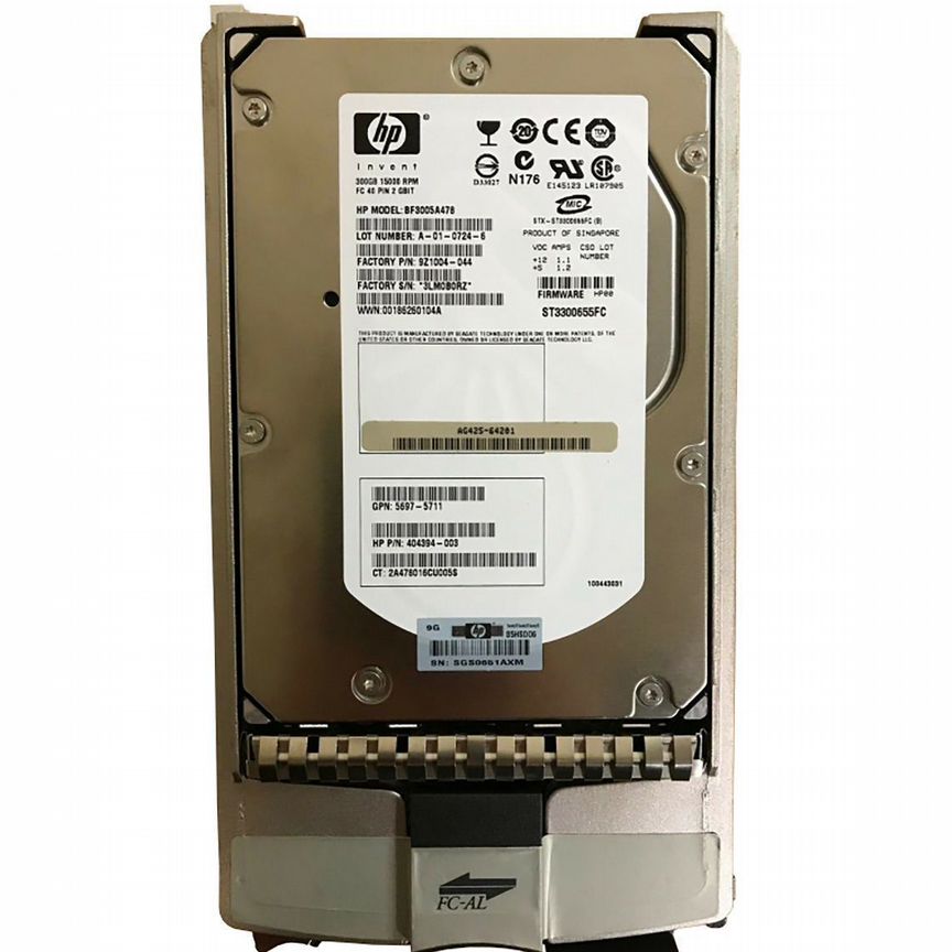 [404394-003] Жесткий Диск Hp Bf3005a478 300gb Fibre Channel 3,5 404394-003
