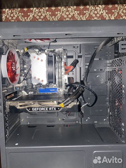 Игровой компьютер ryzen 5 5600, rtx2060 super 8gb