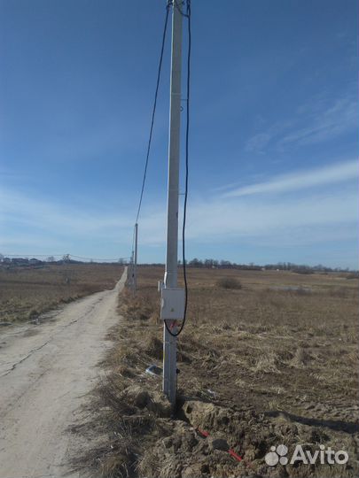 Подключение электричества. Электрик