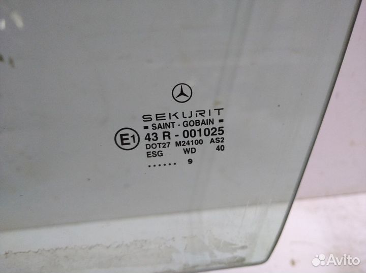 Стекло переднее левое Mercedes W210 1995-2002