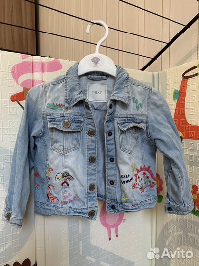 Джинсовая куртка next 98