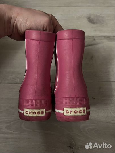 Резиновые сапоги crocs