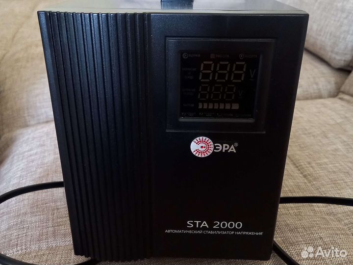 Стабилизатор эра STA-2000 C0036568 однофазовый