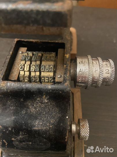 Валидатор для штамповки даты антиквариат