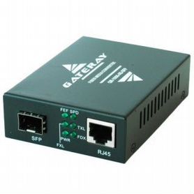 Медиаконвертер Gateray GR-1000-AS-SFP-LFP без SFP