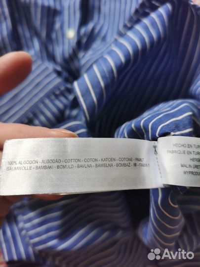 Massimo dutti рубашка в полоску