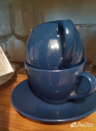 Кофейная пара и сливочник