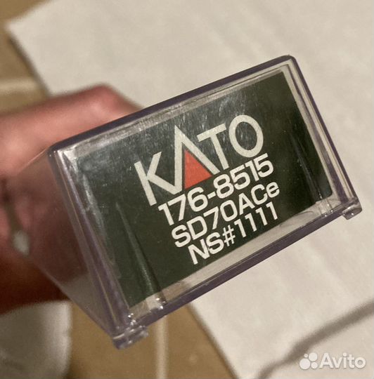 Локомотив kato 9 мм EMD sd70ace norfolk southern