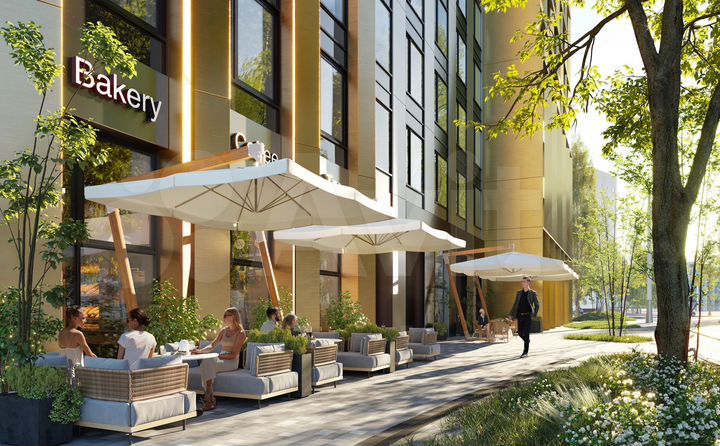 1-к. квартира, 45,5 м², 27/43 эт.