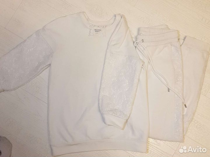 Костюм спортивный incanto xs с гипюром