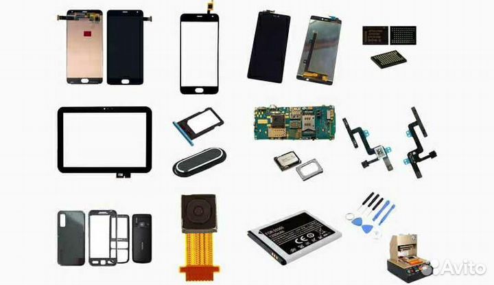 Ремонт сотовых,планшетов,ноутбуков и др