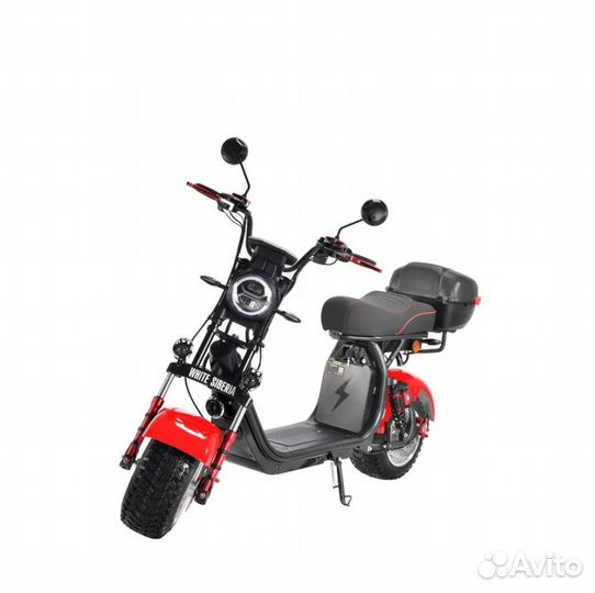 Электроскутер CityCoco White Siberia Pro 2500W